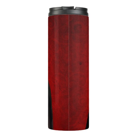 Fox in de Eeuwige Suit, portret Thermosbeker (Achterkant)