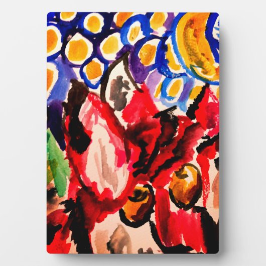 Fox in de winter fotoplaat (voorkant)