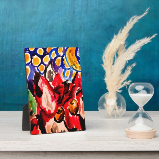 Fox in de winter fotoplaat (Zijkant)