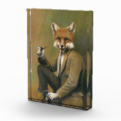 Fox in een Suite Foto Block (Rechts)