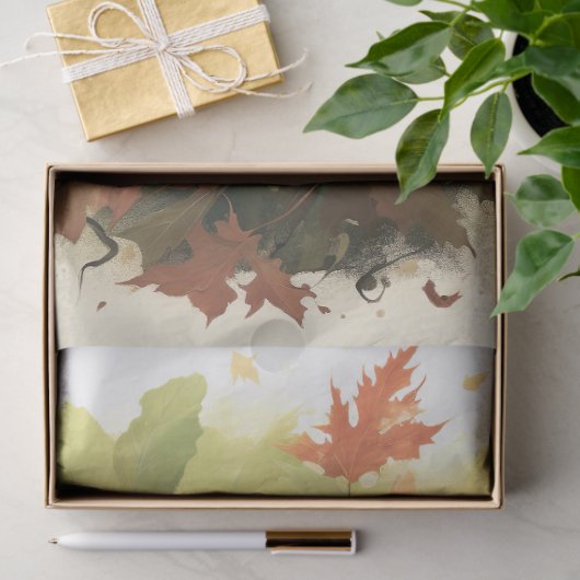 Fox in Foliage 2 Decoupage papier (Geschenk)