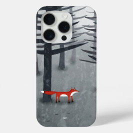 Fox in het bos iPhone 15 pro case