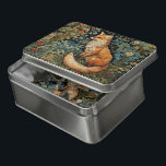 Fox in het bos William Morris Geïnspireerd Puzzel<br><div class="desc">Dit prachtige ontwerp heeft een grillig ontwerp dat een heerlijke vos tussen een weelderig bos tot leven brengt,  omgeven door ingewikkelde botanische bladeren en delicate bloemstukken in art nouveau-stijl.</div>