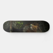 Fox in het diepe bos persoonlijk skateboard (Horizontaal)