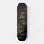 Fox in het diepe bos persoonlijk skateboard (Voorkant)