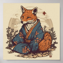Fox in japanse stijl