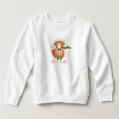 Fox in Mittens Kinder Sweater (Voorkant)