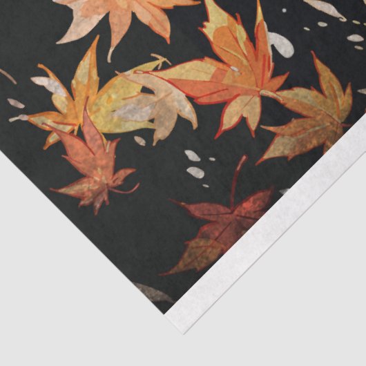 Fox in Moonlight 3 Decoupage Papier (Detail)