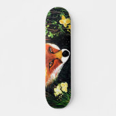 Fox in Natuur Persoonlijk Skateboard (Voorkant)