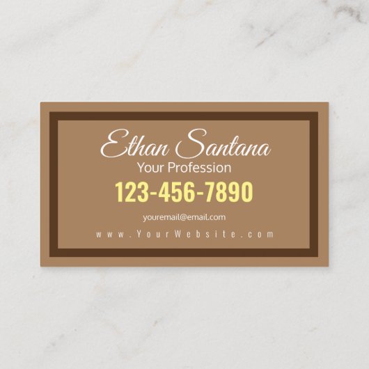 Fox in Natuur Visitekaartje (Achterkant)