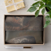 Fox in pak en Pet 4 Decoupage papier (Geschenk)