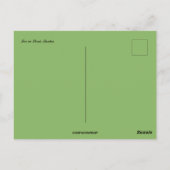 Fox in Percé Quebec Canada Briefkaart (Achterkant)