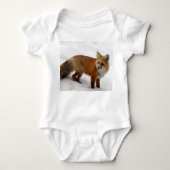 Fox in sneeuw romper (Voorkant)