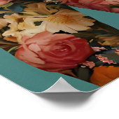 Fox In Suit Poster, Fox Portrait, Fox Oil Poster (Hoek)