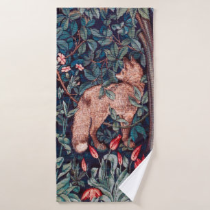 Fox in The Forest, William Morris Badhanddoek