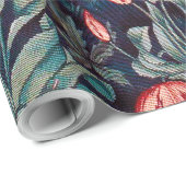 Fox in The Forest, William Morris Cadeaupapier (Rol Hoek)