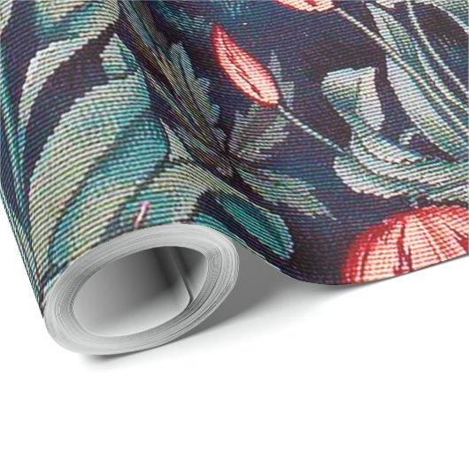 Fox in The Forest, William Morris Cadeaupapier (Rol Hoek)