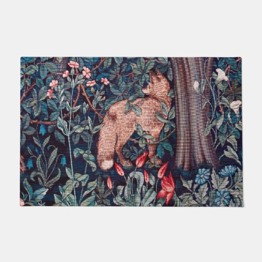 Fox in The Forest, William Morris Deurmat (Voorkant)