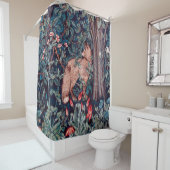 Fox in The Forest, William Morris Douchegordijn (In situ)