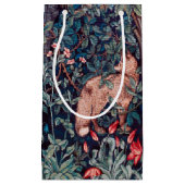 Fox in The Forest, William Morris Klein Cadeauzakje (Voorkant)