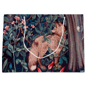 Fox in The Forest, William Morris Large Gift Bag Groot Cadeauzakje (Voorkant)