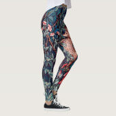 Fox in The Forest, William Morris Leggings (Rechts)