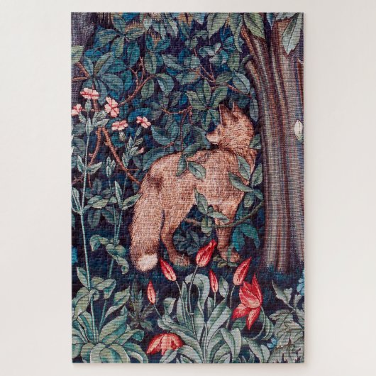 Fox in The Forest, William Morris Legpuzzel (Verticaal)