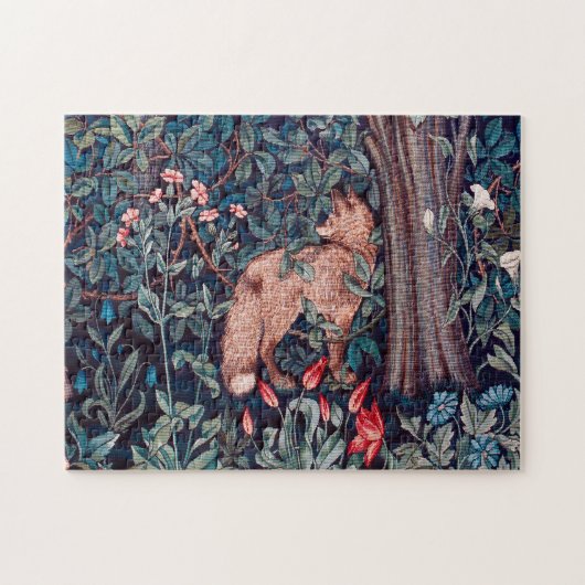 Fox in The Forest, William Morris Legpuzzel (Horizontaal)