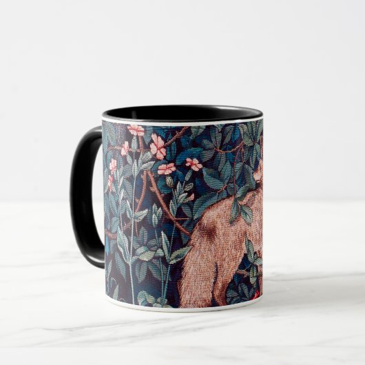 Fox in The Forest, William Morris Mok (Voorkant links)