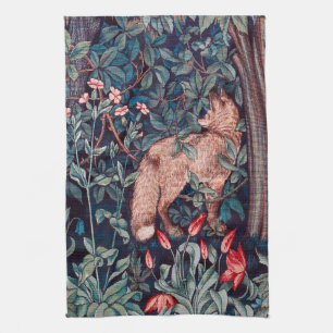 Fox in The Forest, William Morris Theedoek