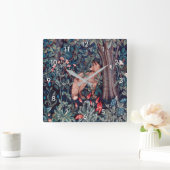 Fox in The Forest, William Morris Vierkante Klok (Huis)