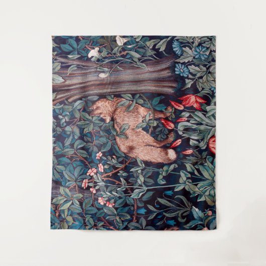 Fox in The Forest, William Morris Wandkleed (Voorkant)