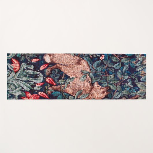 Fox in The Forest, William Morris Yogamat (Voorkant (horizontaal))