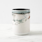 Fox in the Snow, 1935, van Newell Convers Wyeth Mok (Midden)