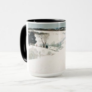 Fox in the Snow, 1935, van Newell Convers Wyeth Mok