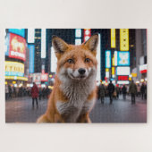 Fox in Times Square Legpuzzel (Horizontaal)