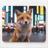 Fox in Times Square Muismat (Voorkant)