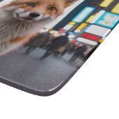Fox in Times Square Snijplank (Hoek)