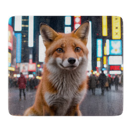Fox in Times Square Snijplank