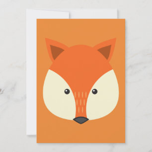 Fox Invitation Kaart