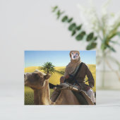Fox is de wettigheid van Arabië Briefkaart (Staand voorkant)