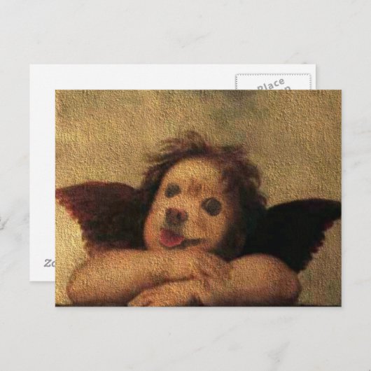 Fox is een Cherub Briefkaart (Voorkant / Achterkant)