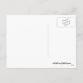 Fox is een peperkoek man feestdagenkaart (Achterkant)