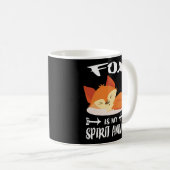Fox is m'n grappige cadeautje. koffiemok (Voorkant rechts)