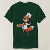 Fox is pizzamaker t-shirt (Design voorkant)
