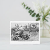 Fox-jacht in het Verenigd Koninkrijk 1890 briefkaa Briefkaart (Staand voorkant)