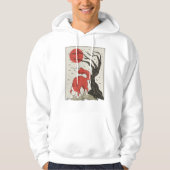 Fox Japanse kunst Hoodie (Voorkant)