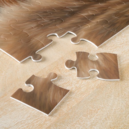 Fox Jigzaag Puzzle Legpuzzel (Zijkant)