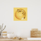 Fox Jump Poster (Keuken)