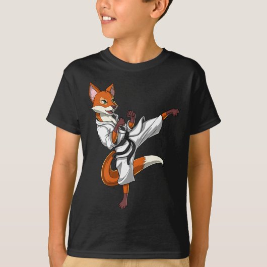 Fox Karate T-shirt (Voorkant)